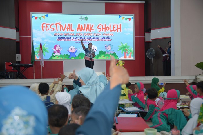 Festival Anak Sholeh Bustanul Athfal FASABA 2025 melibatkan Aisyah Kota PKG Himpaudi berkolaborasi